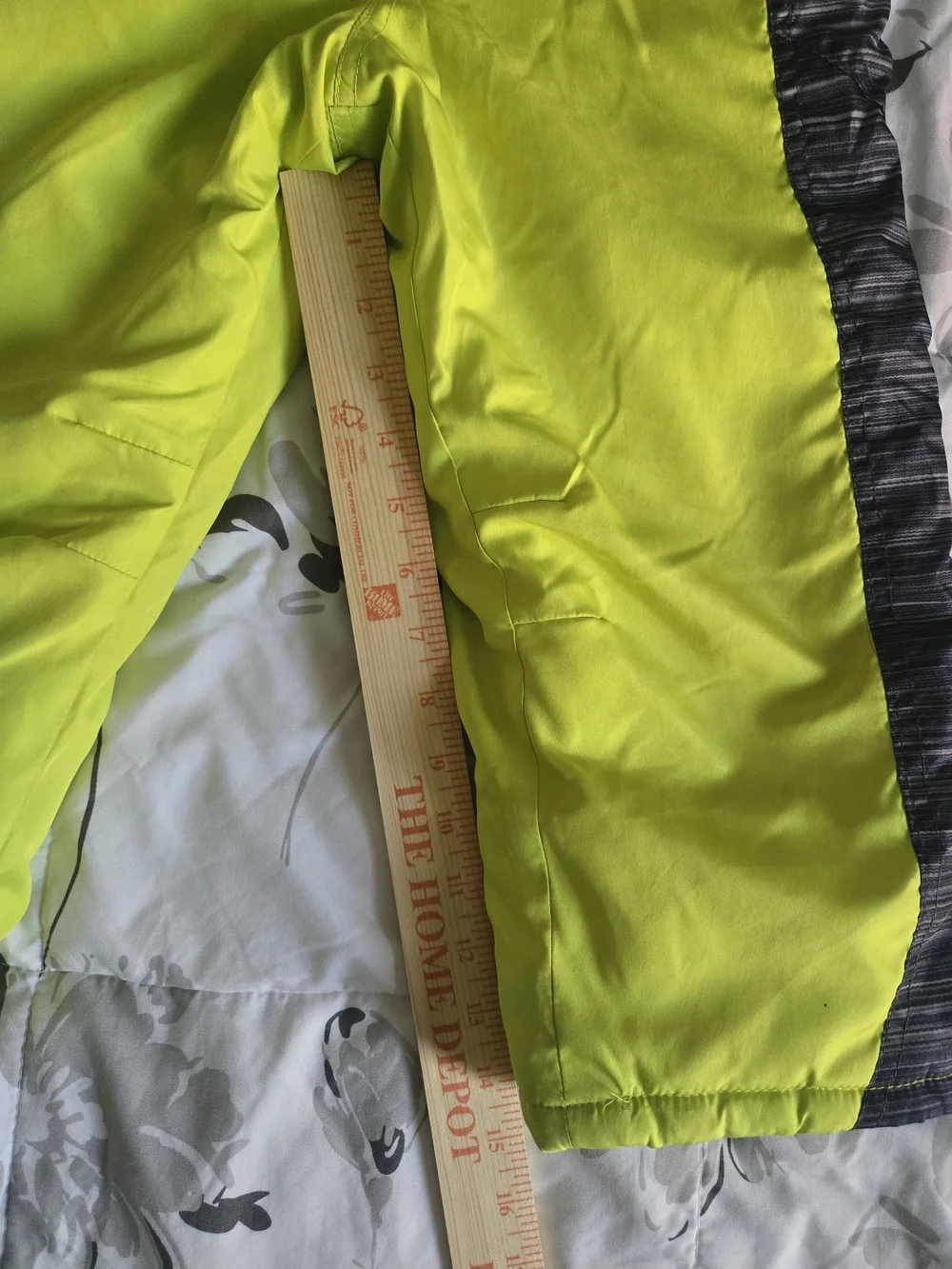 AQ/AQ Neon Yellow and Black Kids Snow Bib Overalls
